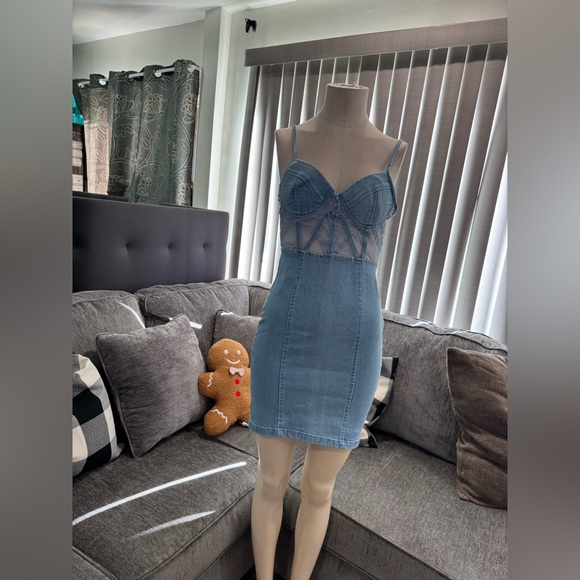 🌸AMTIOUS envy me denim dress ✨ - Picture 6 of 9